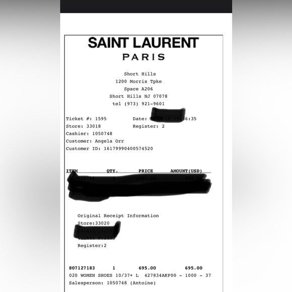 YSL SAINT LAURENT BRAND NEW JANE HEELS - Picture 7 of 7